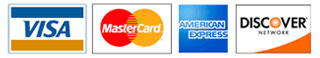 Credit cards we accept